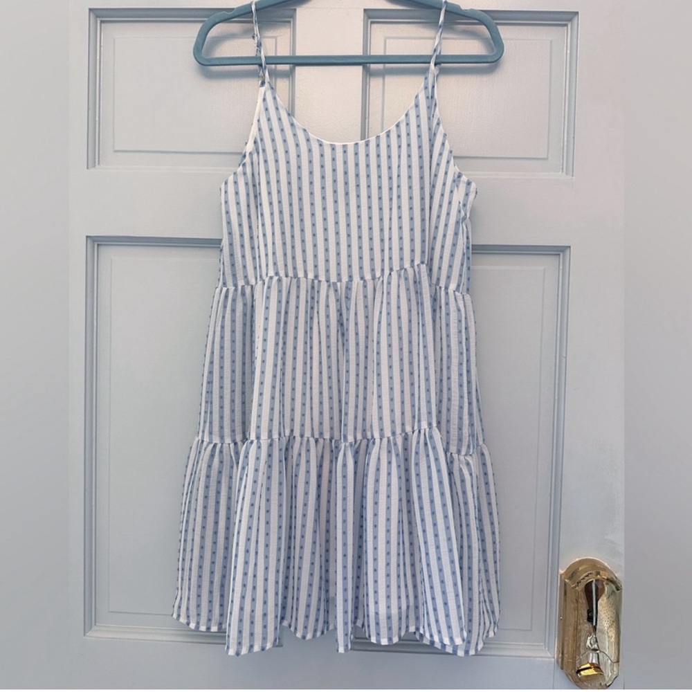 Seaside Stripe Boutique Mini Dress